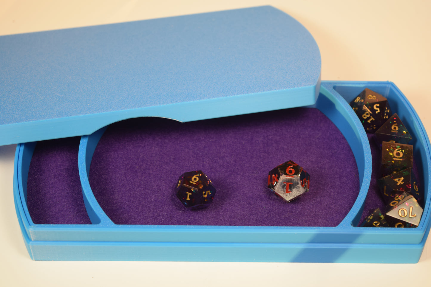 Blue Rolling Tray, No Dice