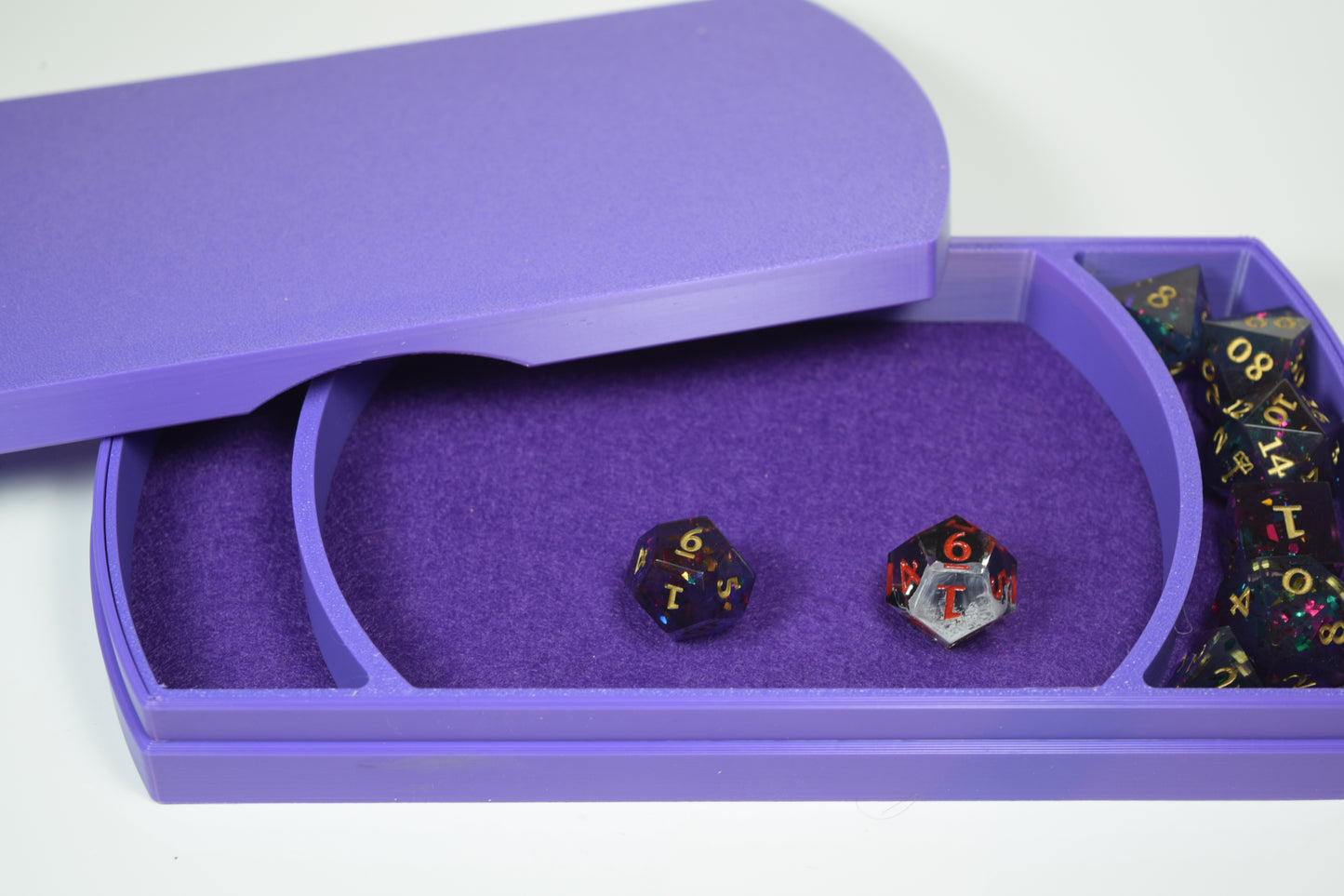 Purple Rolling Tray, No Dice