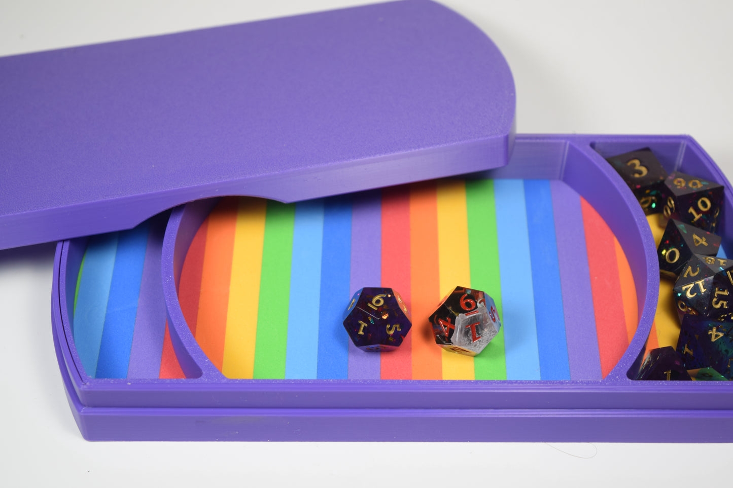 Purple Rolling Tray, No Dice