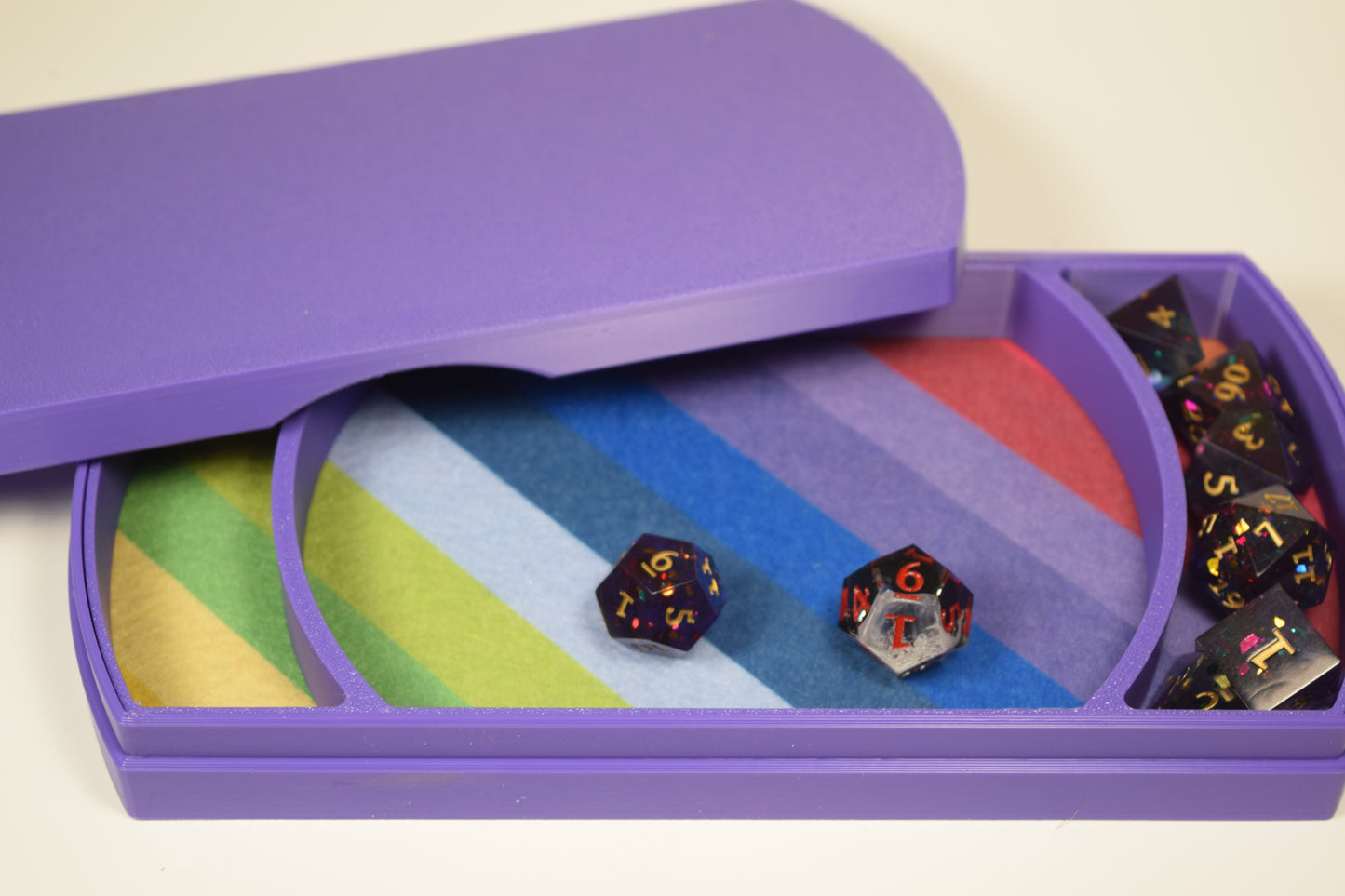 Purple Rolling Tray, No Dice