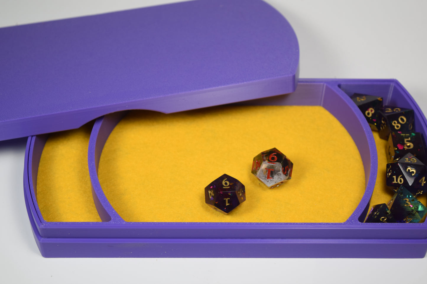 Purple Rolling Tray, No Dice