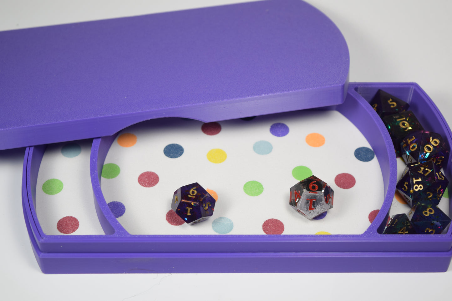 Purple Rolling Tray, No Dice